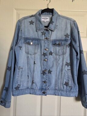 Velvet Heart Denim Jacket M